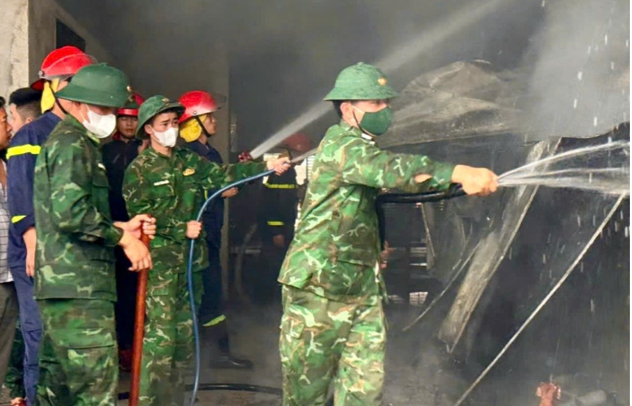 Lực lượng Quân đội: Nòng Cốt Trong Công Tác Chữa Cháy Hiệu Quả
